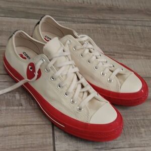 CONVERSE/COMME DES GARCONS..SIZE 10 MENS